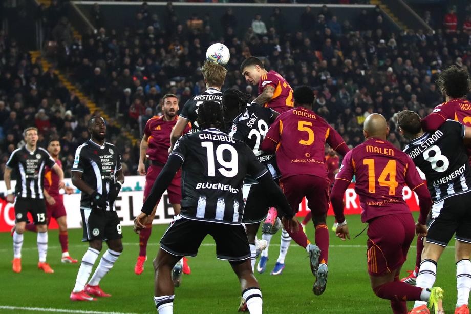 意甲-埃克勒卡姆任意球制胜 罗马0-1乌迪内斯